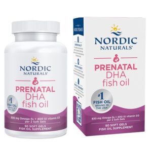 Nordic Naturals Prenatal DHA z witaminą D3 90...