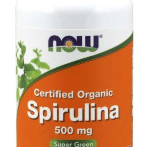 Now Foods Spirulina organiczna 1000mg 120 tab...