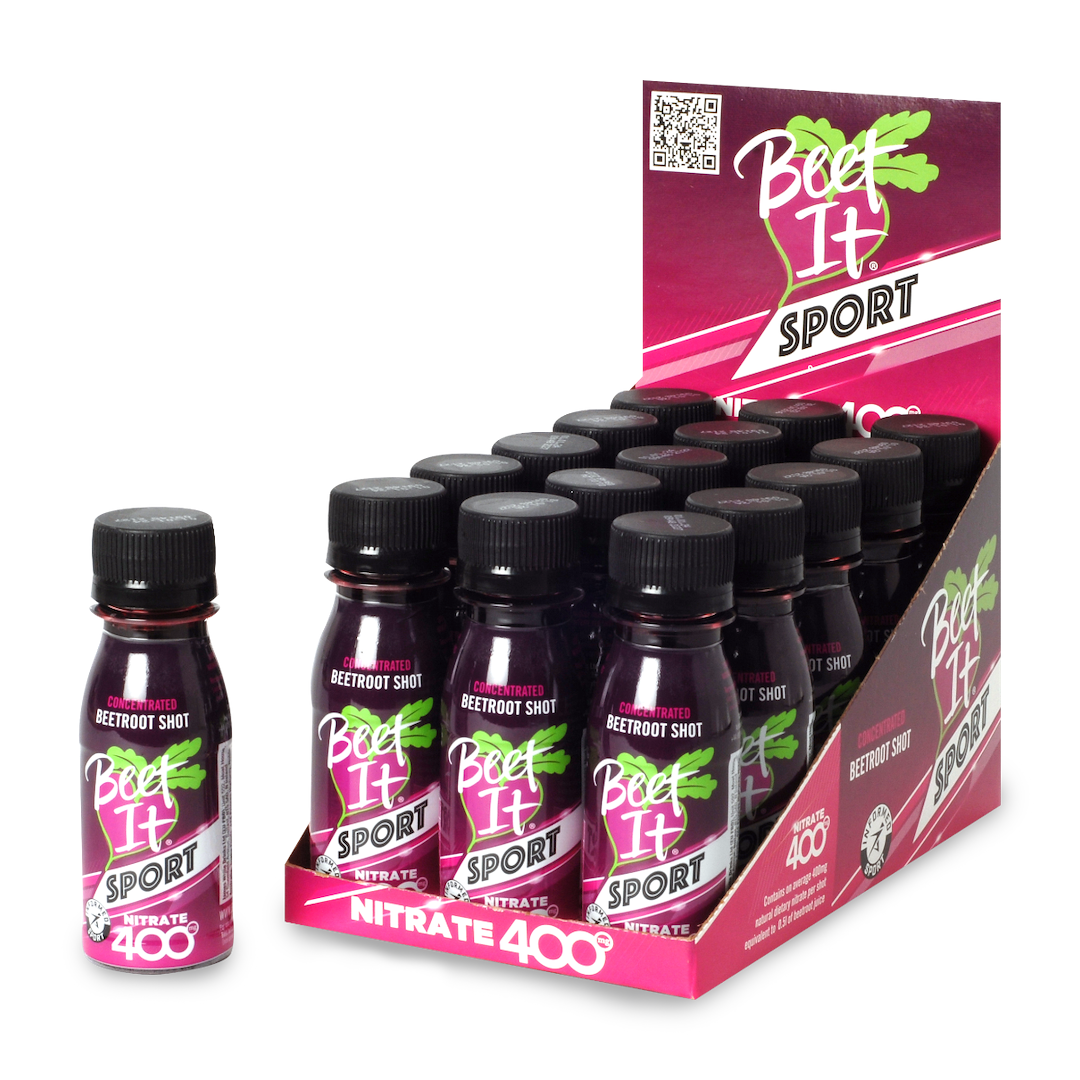 Beet It Shot z buraka pakiet 15 sztuk x 70ml 400mg azotanów