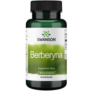 Swanson Berberine (Berberyna) 400 mg 60 kapsu...