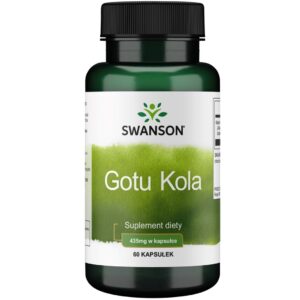 Swanson Gotu Kola 435 mg 60 kapsułek