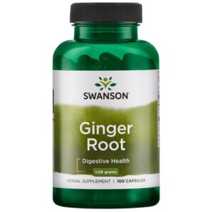 Swanson Ginger root (Korzeń imbiru) 540 mg 10...