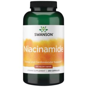 Swanson Niacyna (Witamina B3) 250 mg 250 kaps...