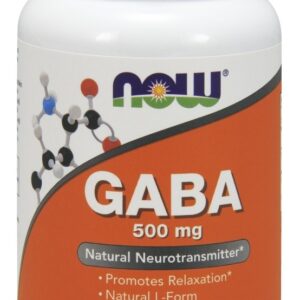 Now Foods GABA (kwas Gamma-aminomasłowy) 500...