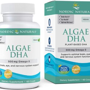Nordic Naturals Algae DHA 500 mg 60 kapsułek...
