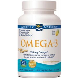 Nordic Naturals Omega-3 690 mg 60 kapsułek w...