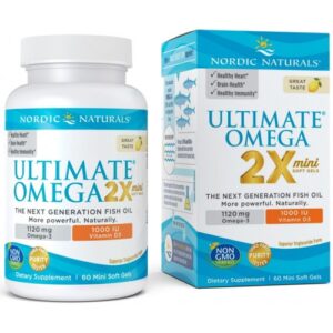 Nordic Naturals Ultimate Omega 2X Mini z D3 1...