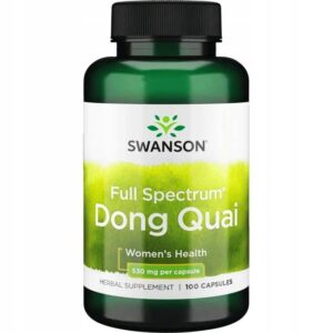 Swanson Dong Quai (Dzięgiel Chiński) 530mg 10...