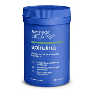 ForMeds Bicaps Spirulina 60 kapsułek wegański...