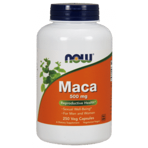 Now Foods Maca 500 mg 250 kapsułek wegańskich