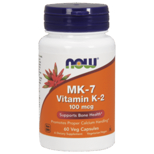 Now Foods witamina K2 Mk7 100 µg 60 kapsułek...