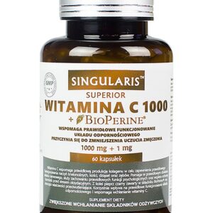 Singularis Witamina C 1000 + Bioperine® 60 ka...