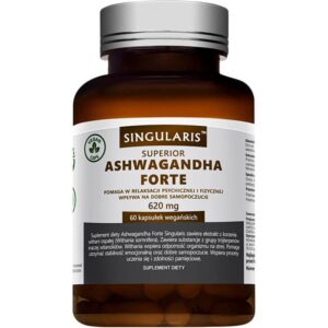 Singularis Ashwagandha Forte 620 mg 60 kapsuł...