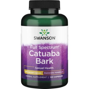 Swanson Catuaba bark 465 mg 120 kapsułek