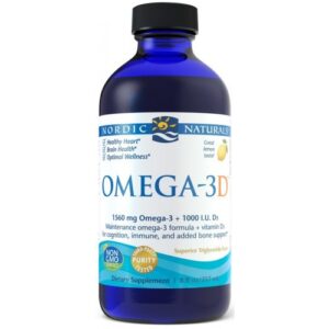 Nordic Naturals Omega 3 z witaminą D3 1560 mg...