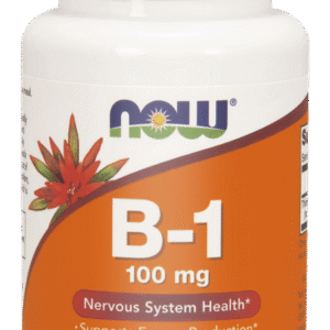 Now Foods Witamina B1 (Tiamina) 100 mg 100 ta...