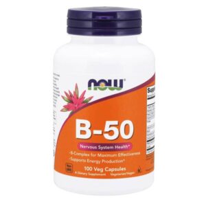 Now Foods Witamina B-50 100 kapsułek