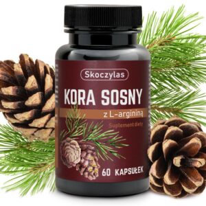 Skoczylas Kora sosny z L-argininą 60 kapsułek