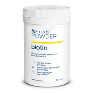 ForMeds Powder BIOTIN Witamina B7 Biotyna 250...