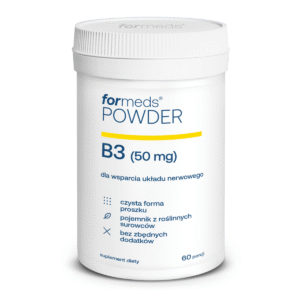 ForMeds Powder witamina B3 Niacyna 50 mg 60 p...