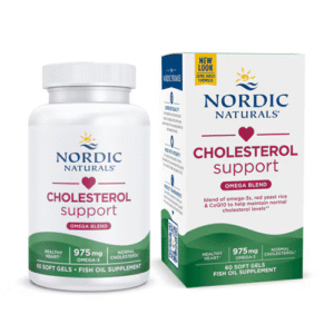 Nordic Naturals Cholesterol Support 60 kapsuł...