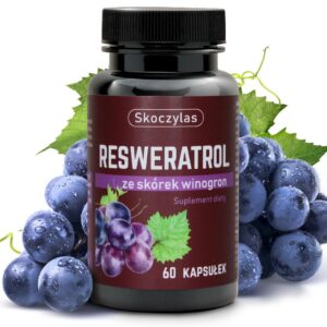 Skoczylas Resweratrol 50 mg 60 kapsułek