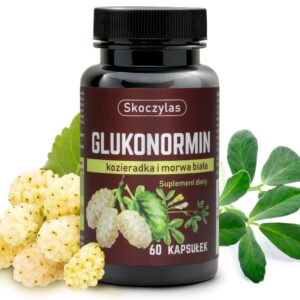 Skoczylas Glukonormin 60 kapsułek