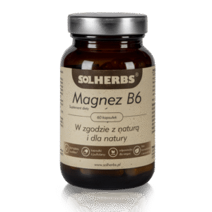 SOLHERBS Magnez z witaminą B6 60 kapsułek