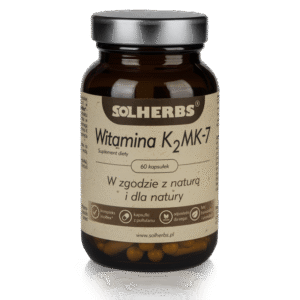 SOLHERBS Witamina K2 MK-7 60 kapsułek