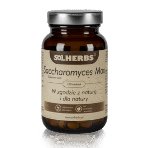 SOLHERBS Saccharomyces Max 120 tabletek