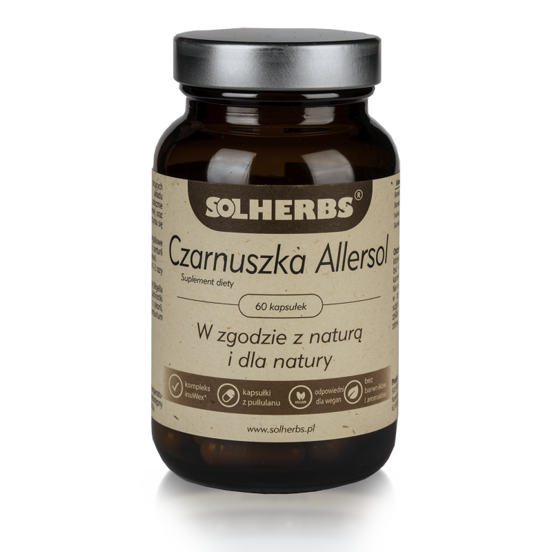 SOLHERBS Czarnuszka Allersol 60 kapsułek