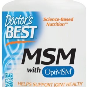 Doctor’s Best OptiMSM 1000 mg 180 kapsu...