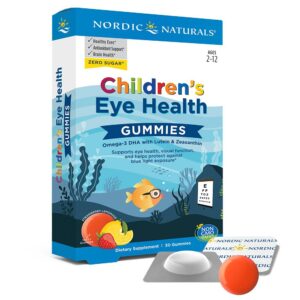 Nordic Naturals Children’s Eye Health 30 żele...