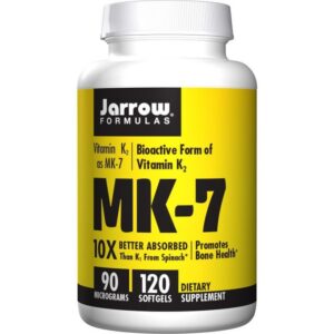 Jarrow Formulas Witamina K2 MK-7 90 µg 120 ka...