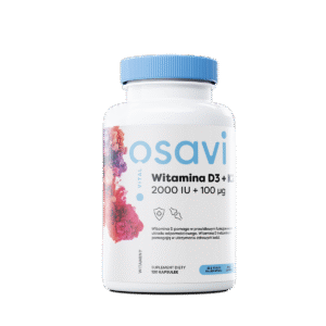 Osavi Witamina D3 + K2 2000IU 120 kapsułek