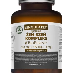 Singularis Żeń-szeń Bioperine Complex 60 kaps...
