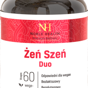 Noble Health Żeń szeń DUO 60 kapsułek