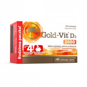 Olimp Gold – Vit D3 2000 120 tabletek