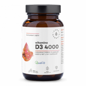 Aura Herbals Witamina D3 4000 IU 90 kapsułek