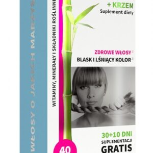 Noble Health Biotyna na włosy + krzem 40 tabl...