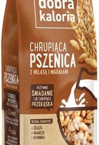 Dobra kaloria Chrupiąca gryka z melasą i migd...