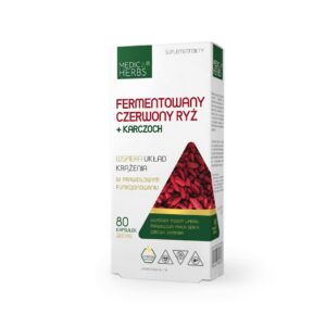 Medica Herbs Fermentowany czerwony ryż + karc...