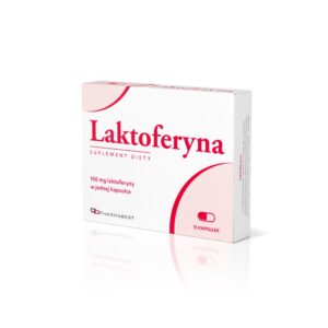 Pharmabest Laktoferyna 100mg 15 kapsułek