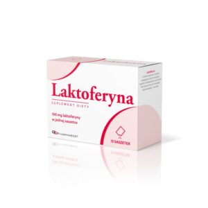 Pharmabest Laktoferyna 100mg 15 saszetek