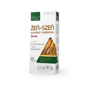 Medica Herbs Żeń-szeń właściwy (Koreański) Fo...