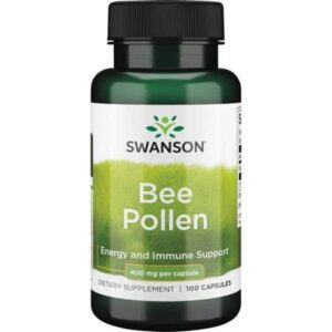 Swanson Bee Pollen (Pyłek Pszczeli) 400mg 100...