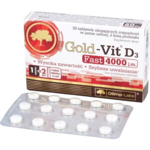 Olimp Gold – Vit D3 Fast 4000 IU 30 tab...