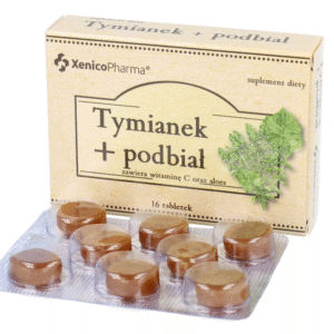 Xenico Tymianek + Podbiał 16 tabletek do ssan...