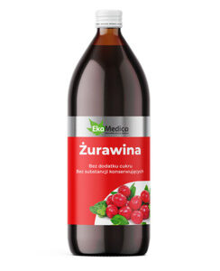 EkaMedica Sok z żurawiny 1l