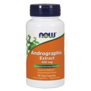 NOW Foods Andrographis Extract 400mg 90 kapsu...